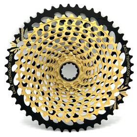 00.2418.098.000 Sram Xx1 Eagle Axs Xg-1299 Cassette 12-speed 10-50t Gold/black Xd Driver Used