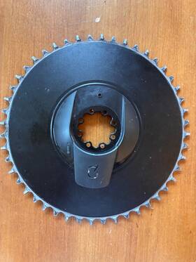 00.3018.386.000 Sram Red Axs Aero Power Meter Chainring 48t 8-bolt Direct Mount Blk