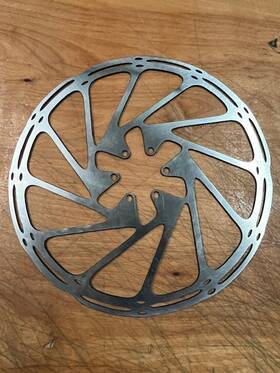 00.5018.037.031 Sram Centerline Disc Brake Rotor - 220mm 6-bolt Silver