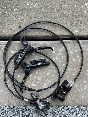 00.5018.104.000 Sram Level Tl Disc Brakes - Front And Rear