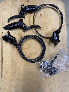 00.5018.245.001 Sram Motive Silver Disc Brake And Lever - Right Rear Left Front. Post