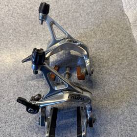 00.5118.009.000 Sram Rival Silver Brake Caliper Set Front And Rear