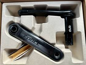 00.6118.235.060 Sram Force Crank Arms 172.5mm Black Bicycle Parts Set