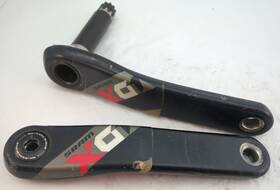 00.6118.335.001 Sram X01 Eagle Gxp 175mm Carbon Crankset Red 3 Bolt Dm 1x12 1x11 No Ring Or Bb