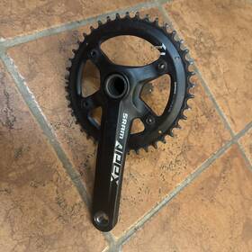 00.6118.476.000 Sram Apex 1 Gxp Crankset With Chainring - Black