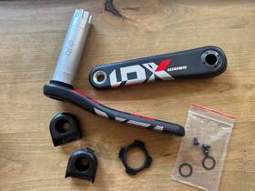 00.6118.603.012 Sram X01 Eagle Dub C3 Carbon Crankset 11/12-speed Boost 165mm Red Preowned