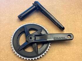 00.6118.614.006 Sram Rival Axs Crankset - 172.5mm 12-speed 46/33t 107 Bcd Dub Spindle Black
