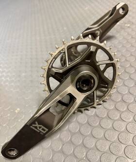 00.6118.634.005 Sram X0 Eagle T-type Wide Crankset - 165mm 12-speed 32t Chainring Direct