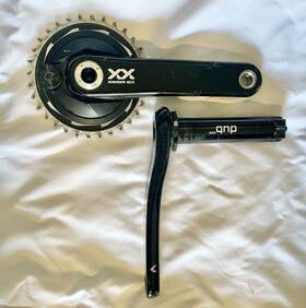 00.6118.638.001 Sram Xx Eagle Axs Transmission Powermeter Crankset With 32 And 34t Chainring