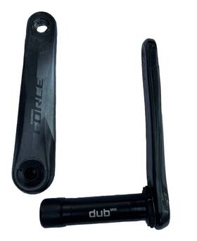 00.6118.661.002 Sram Force Dub Wide 8 Bolt 170mm Grey/ Black Direct Mount No Chainring