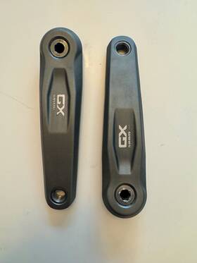 00.6118.664.001 Sram Gx Eagle T-type Ebike Crank Arm Set - 165mm Isis Black