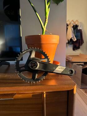 00.6118.672.007 Sram Apex 1 Wide Crankset - 170mm 12-speed 40t Direct Mount Dub Spindle