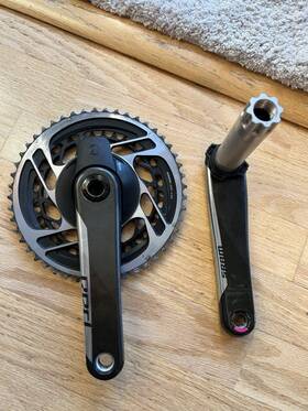 00.6118.688.008 Sram Red Axs D1 Power Meter Crankset - 167.5mm 2x 12-speed 48/35t Dub