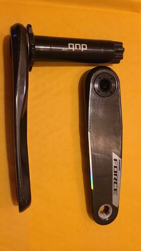 00.6118.746.006 Sram Force Xplr E1 Carbon Crankarms Cranks Wide Road Gravel 160mm 160 Mint