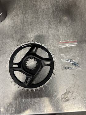 00.6218.026.000 Sram X-sync 38t Chainring 8 Bolt Dm -11 And 12-speed Eagle Aluminum Black - Nice