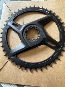 00.6218.027.003 Sram X-sync Road Chainring 44t Direct Mount 12-speed Aluminum Black For Rival
