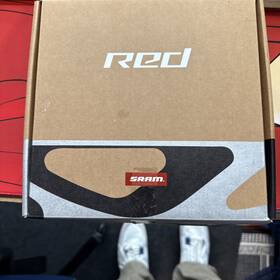 00.6218.046.002 Sram Red Chainring Kit E1 - 50/37t 2x12 Installed On Bike But Not Used