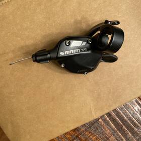 00.7015.197.030 Sram X5 Trigger Front Shifter X.5 2 Speed Flat Bar Used
