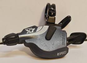 00.7018.027.010 Sram X7 2 Speed Left Gear Black/grey Shifter Trigger New