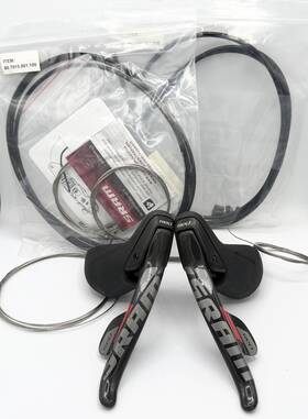 00.7018.231.000 Sram Red 22 Doubletap Mechanical Shifter Brake Lever Set Carbon 2x11 Speed