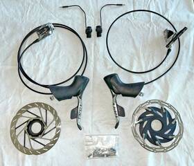 00.7018.392.013 Sram Red Etap Axs Shift Brake Lever And Hydraulic Disc Caliper Pair 12s Multiclick