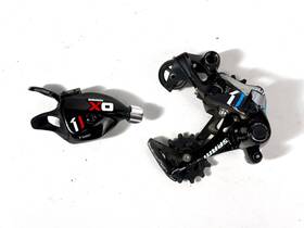 00.7018.401.001 Sram X01 Dh Shifter - Rear 7-speed With Discrete Clamp Black