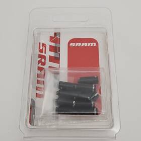 00.7118.003.002 Sram 5mm Hooded Ferrule For Bicycle Brake Cable - Ten 10 Ferrules Open Package