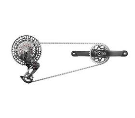 00.7918.166.001 Sram 2025 Xx Sl T-type Eagle Transmission Groupset 170 Mm