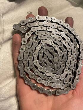 Sram 002518031011 Dub Nx Eagle 12 Speed Chain Solid Pin Link Bike Chain-lightly Worn