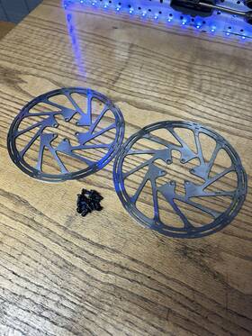 Sram 005018111003 2pc Centerline Rounded Disc Brake Rotor - 200mm 6-bolt Bolts Included