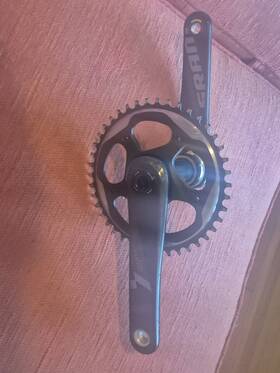 Sram 006118354002 Force 1 11 Speed Carbon Crankset - Used 175mm Cranks 30mm Spindle