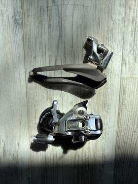 Sram 007518084001 Red 22 2x11 Speed Front And Rear Derailleur Carbon