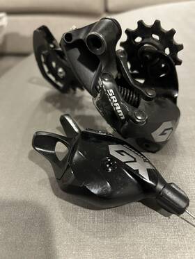 09t80966385 Sram Gx Eagle 12-speed Rear Derailleur And Shifter - 12 Speed
