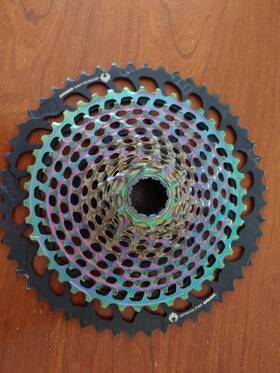 Xg-1299 Sram 102576 Xx1 Eagle Cassette - 12-speed 10-52t Rainbow For Xd Driver Body