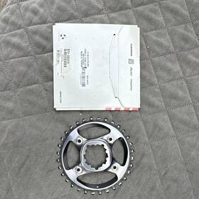 11.6218.018.000 Sram X-sync 11s 32t Aluminum Chainring 6mm Offset Direct Mount Black/silver Mtb