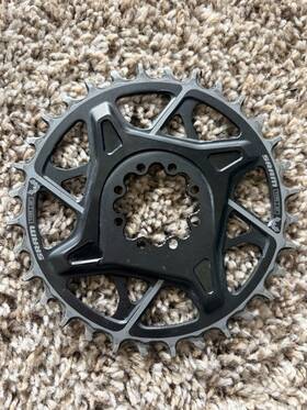 11.6218.054.004 Sram Xo T-type Eagle Chainring 32t 3mm Offset Direct Mount Mtb Black 12 Speed