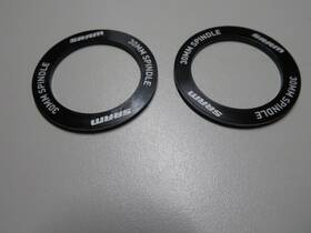 11.6415.007.020 Sram Pair Two 2 Bb30 Bearing Shields Washer Alloy Spacer Pf30 Bottom Bracket