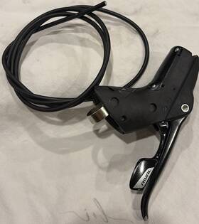 11.7018.043.002 Sram Rival 22 Hydraulic Shift/brake Lever Rear Black With Hose Used Not Working