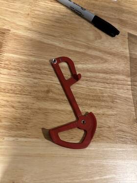 11.7518.092.002 Sram X01 Eagle Axs Red Rear Derailleur Inner Cage With Screws