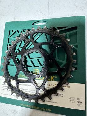 Sram 110846004416 Absoluteblack Oval Boost Chainring For 3mm Offset 34t 3 Bolt