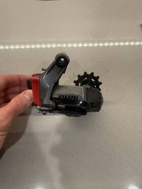 1311592997 Sram Rival Xplr Axs Rear Derailleur Gravel Bike Black Aluminum