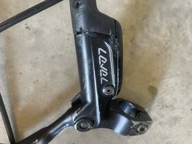 1678904353 Sram Level Hydraulic Disc Brake Set Front And Rear Black Levers Calipers Pads