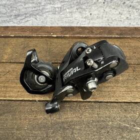 18.1657.17949 Sram Rival Rear Derailleur 10 Speed Cage Road Black Exact Actuation Rd