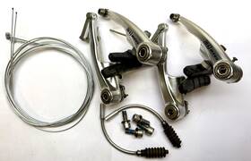 200-962 Sram 7.0 Linear Pull Bike Brake Front Silver Forged Aluminum