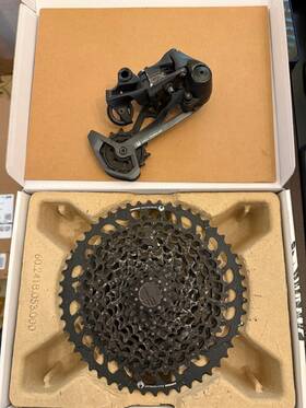 20t54955469 Sram Gx Cassette 12 And Matching Rear Derailer