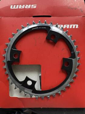 4-arm Sram 36136 X-sync 40 Tooth Aluminum Chainring Black Road Bike Mpn