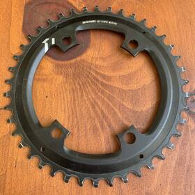 4617-a Sram 42t X 110 Bcd Asymmetric X-sync Gravel Chainring 10/11-speed Aluminum Black
