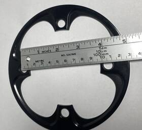 Sram 710845728969 Carbon Bash Guard For 36t Chainring / Truvativ All Mountain Bcd 104mm
