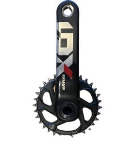 Sram 710845853296 X01 Eagle Dub Crankset Superboost 170mm 12-speed 32t Direct Mount Red Color