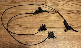 Sram 710845860355 G2 Rsc Disc Brake Set Front Rear 4 Piston
